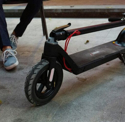 E-Scooter Buergersteig fahren